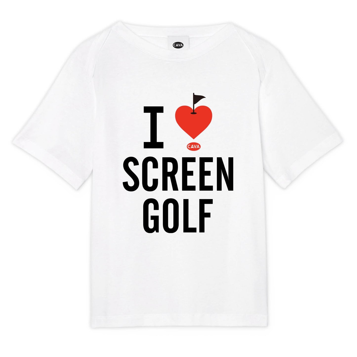 아이러브 티셔츠 -  I ❤️ SCREEN GOLF [Standard Fit]