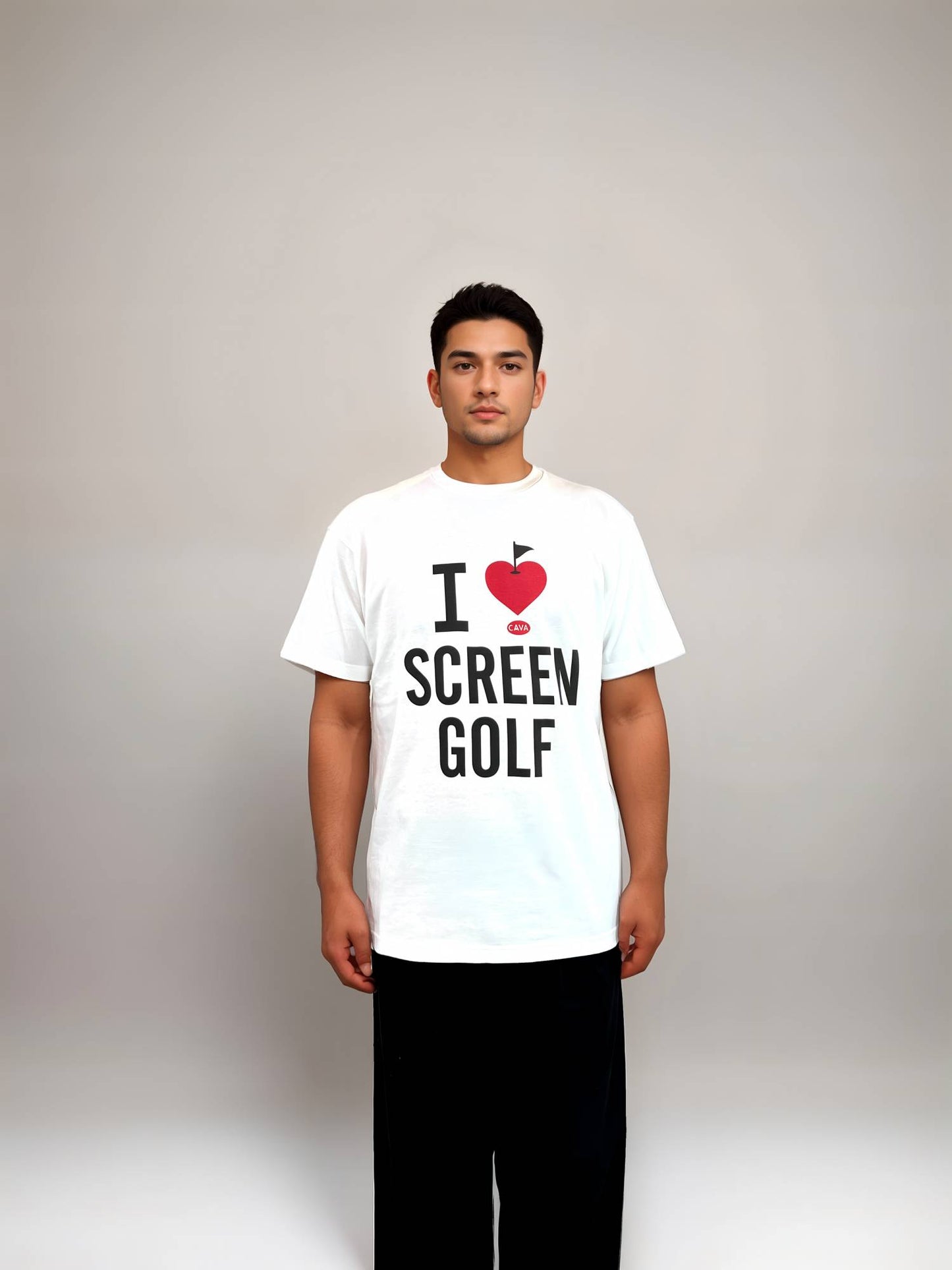 아이러브 티셔츠 -  I ❤️ SCREEN GOLF [Standard Fit]