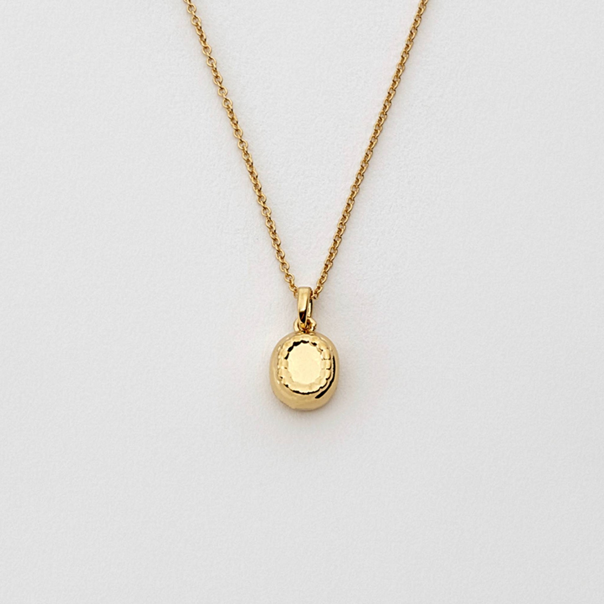 Oval Dot Pendant Gold - BENOIT 베누아 - CAVA LIFE