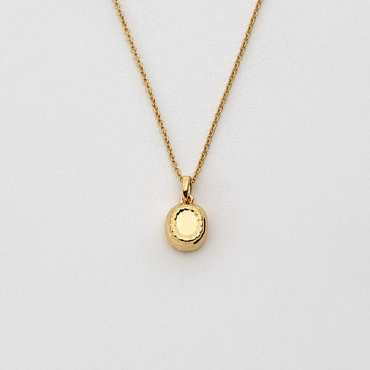 Oval Dot Pendant Gold - BENOIT 베누아 - CAVA LIFE