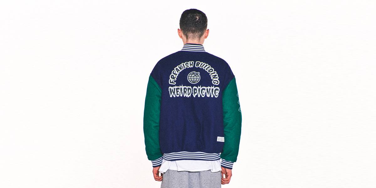 WEIRD PICNIC VARSITY JACKET