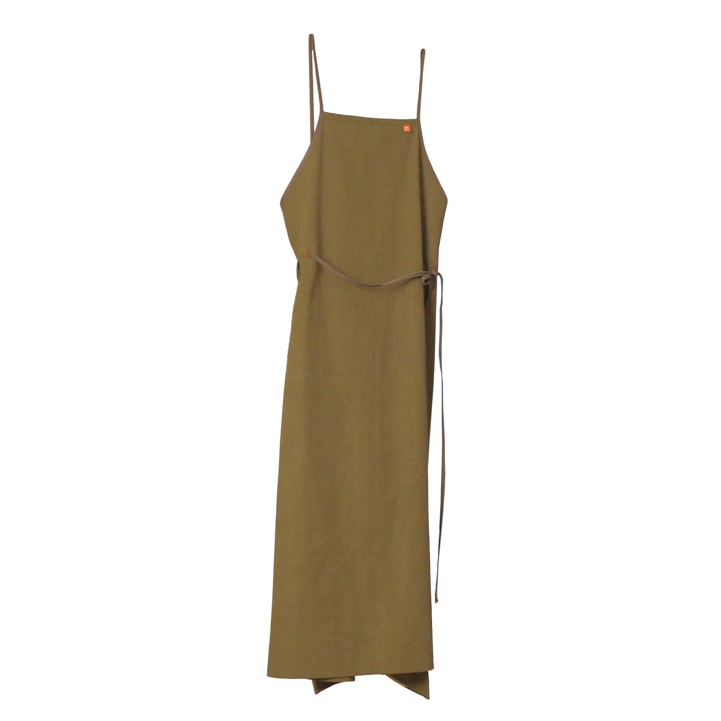 Wraparound Apron H in Tan