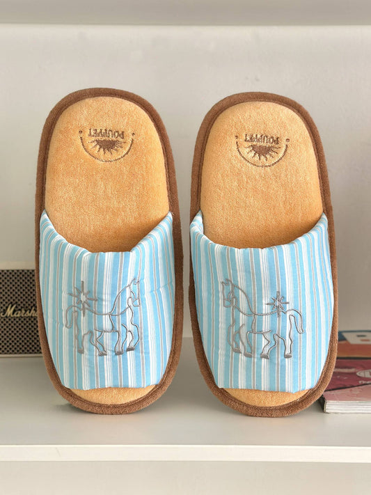 Cutie Pony Room Shoes - Blue