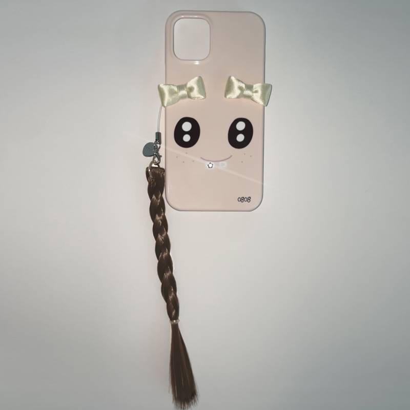 tooth gem girl phonecase (yellow)