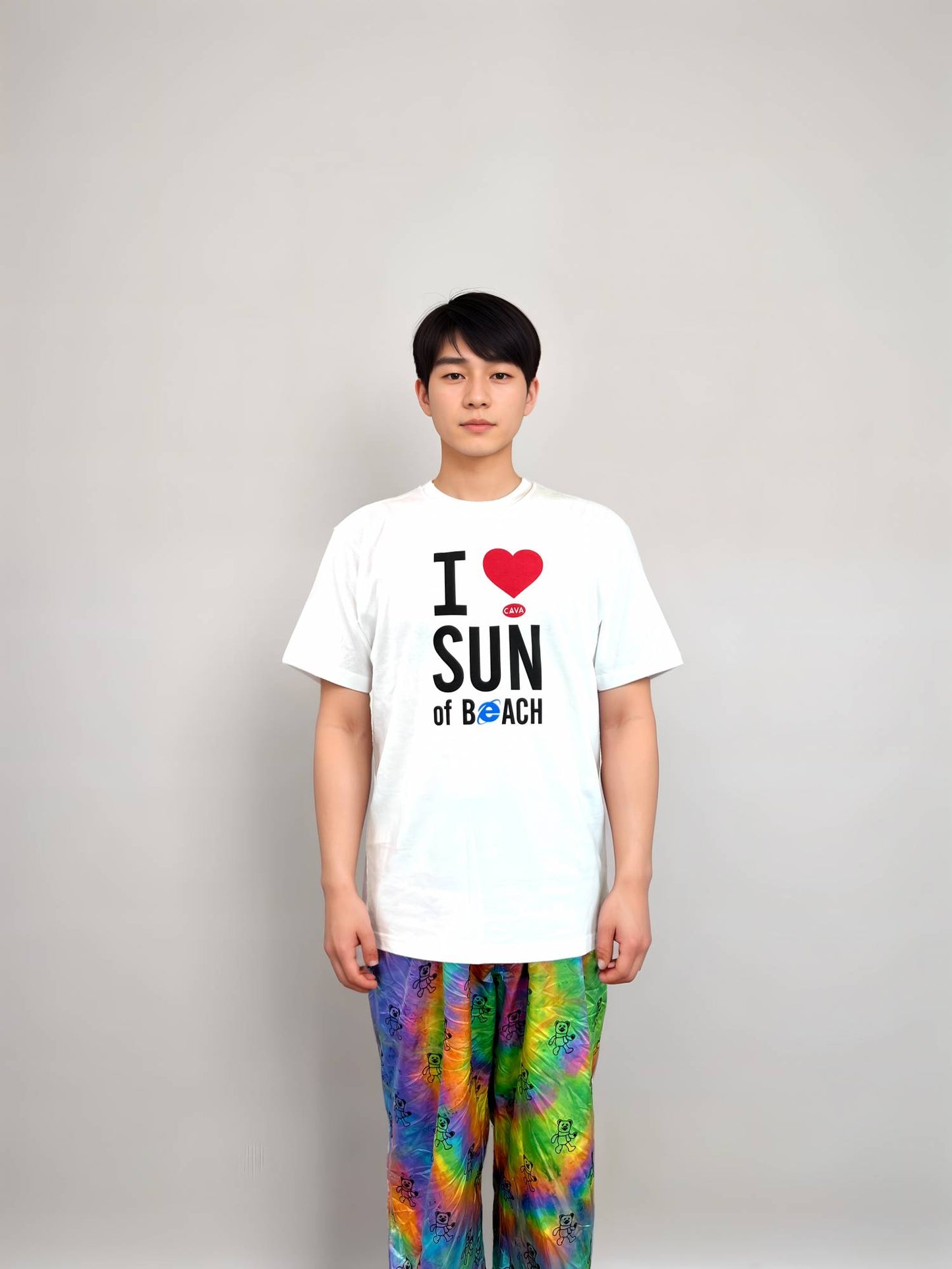 아이러브 티셔츠 - I ❤️ SUN of BⓔACH [Standard Fit]