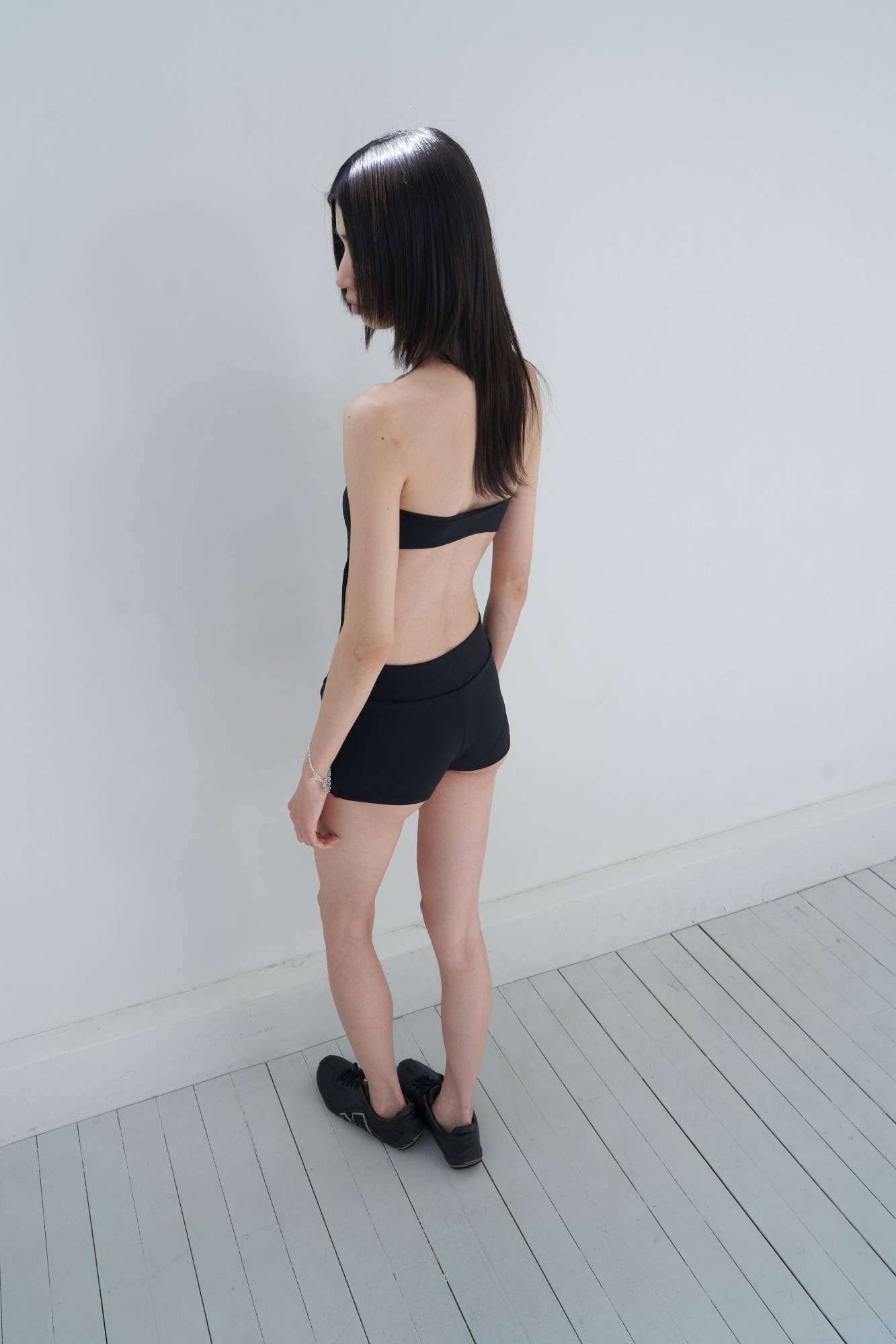 Mini Romper Swimsuit_Black - Dohyo 도효 - CAVA LIFE