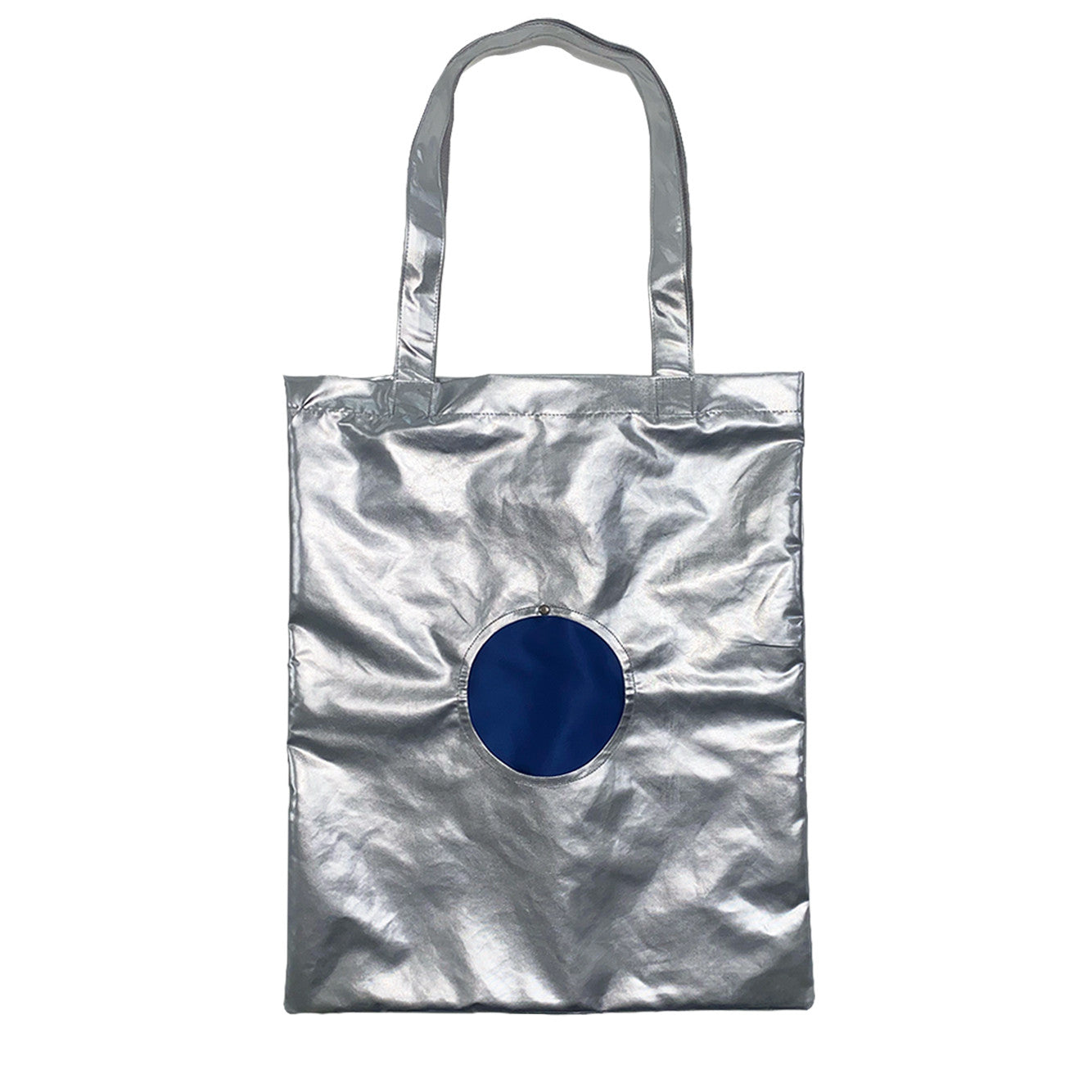 ARCMETAL TOTE BAG (SILVER) - IRREGULAR STUDIO 이레귤러 - CAVA LIFE