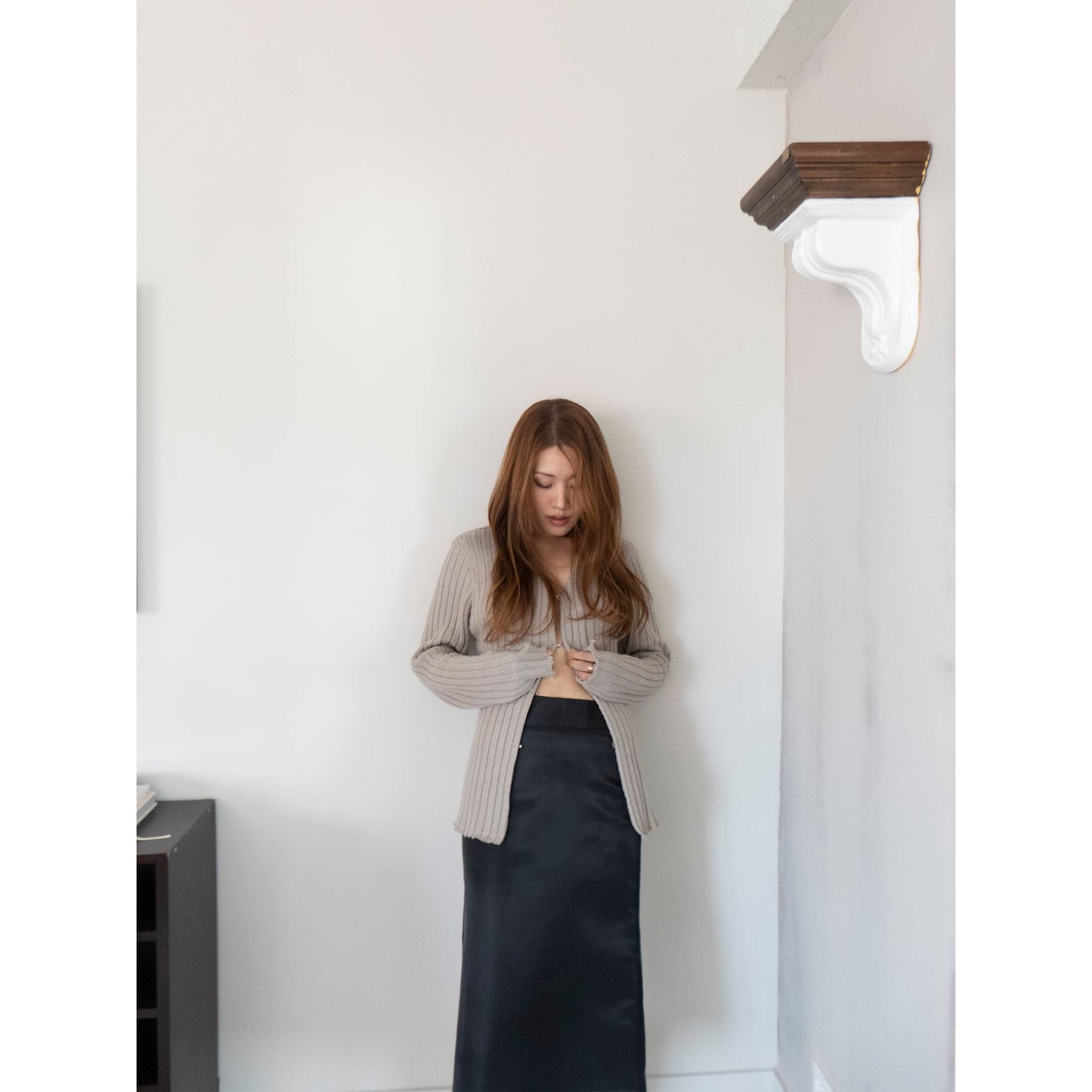 The Nylon Skirt - Black - PersonalLanguage 퍼스널랭귀지 - CAVA LIFE