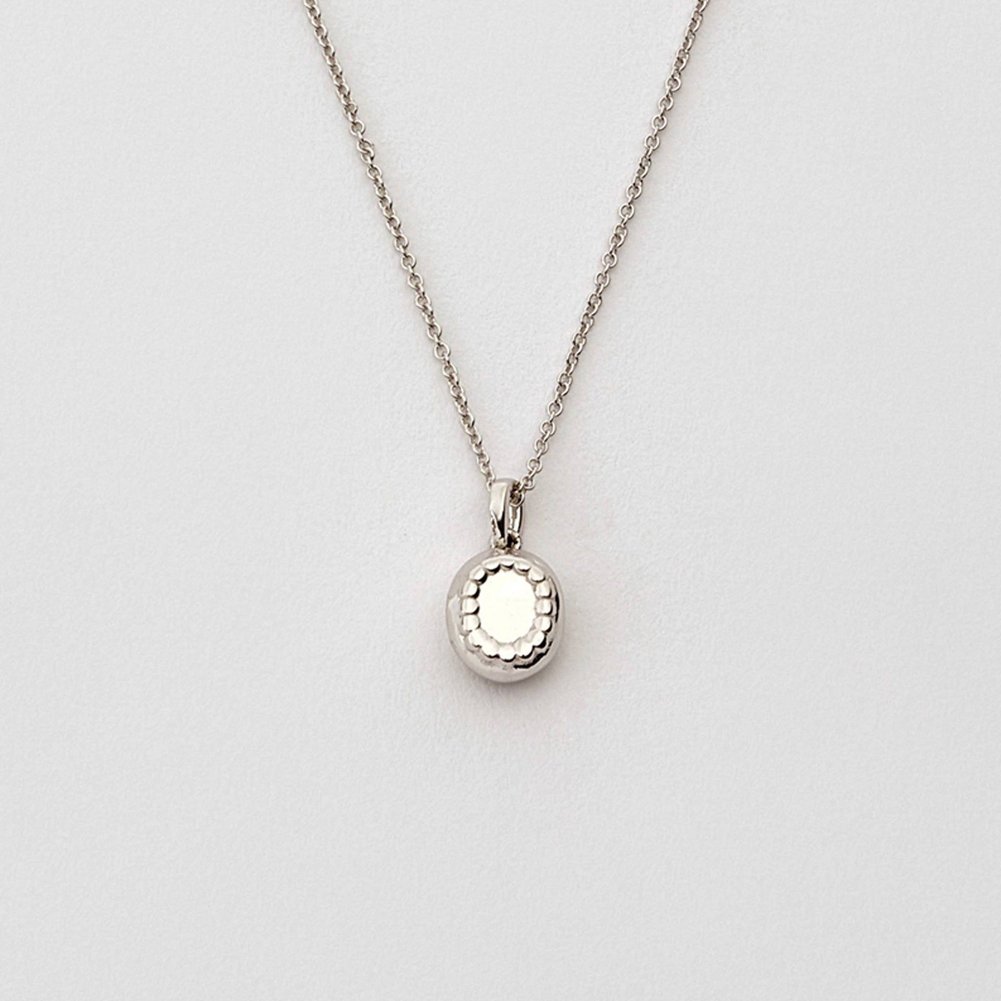 Oval Dot Pendant Silver - BENOIT 베누아 - CAVA LIFE