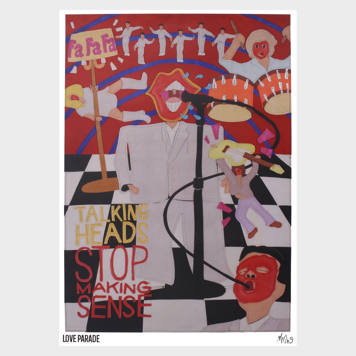 STOP MAKING SENSE : Paper Poster (A2 Size)