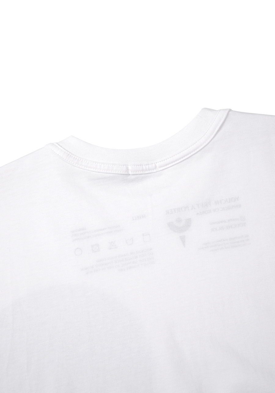 FL SHORT SLEEVE TEE WH - Studio.YPA / YOUCHE PRET A PORTER Studio.YPA / 유체 - CAVA LIFE