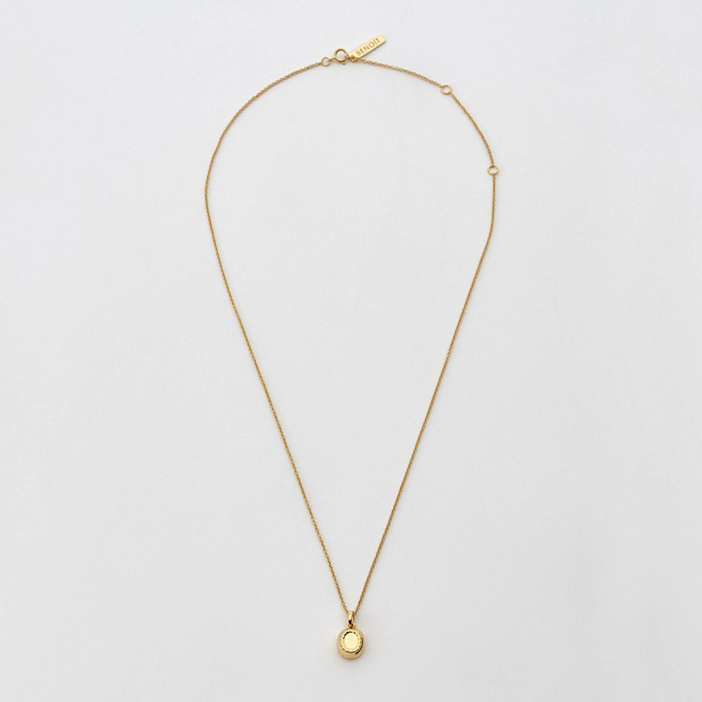 Oval Dot Pendant Gold - BENOIT 베누아 - CAVA LIFE