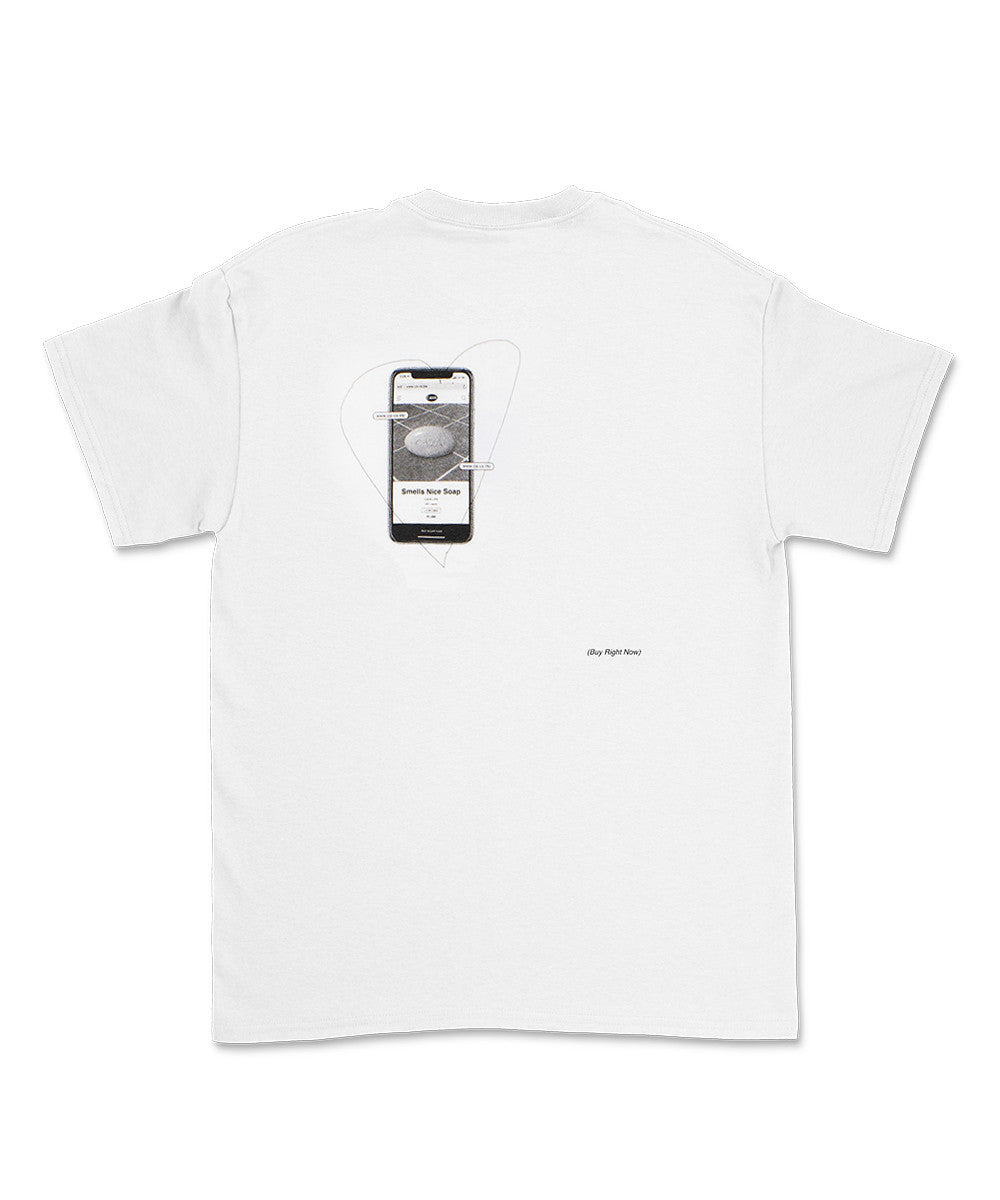 CAVA smells nice T-SHIRT (White) - BEM x CAVA - CAVA LIFE