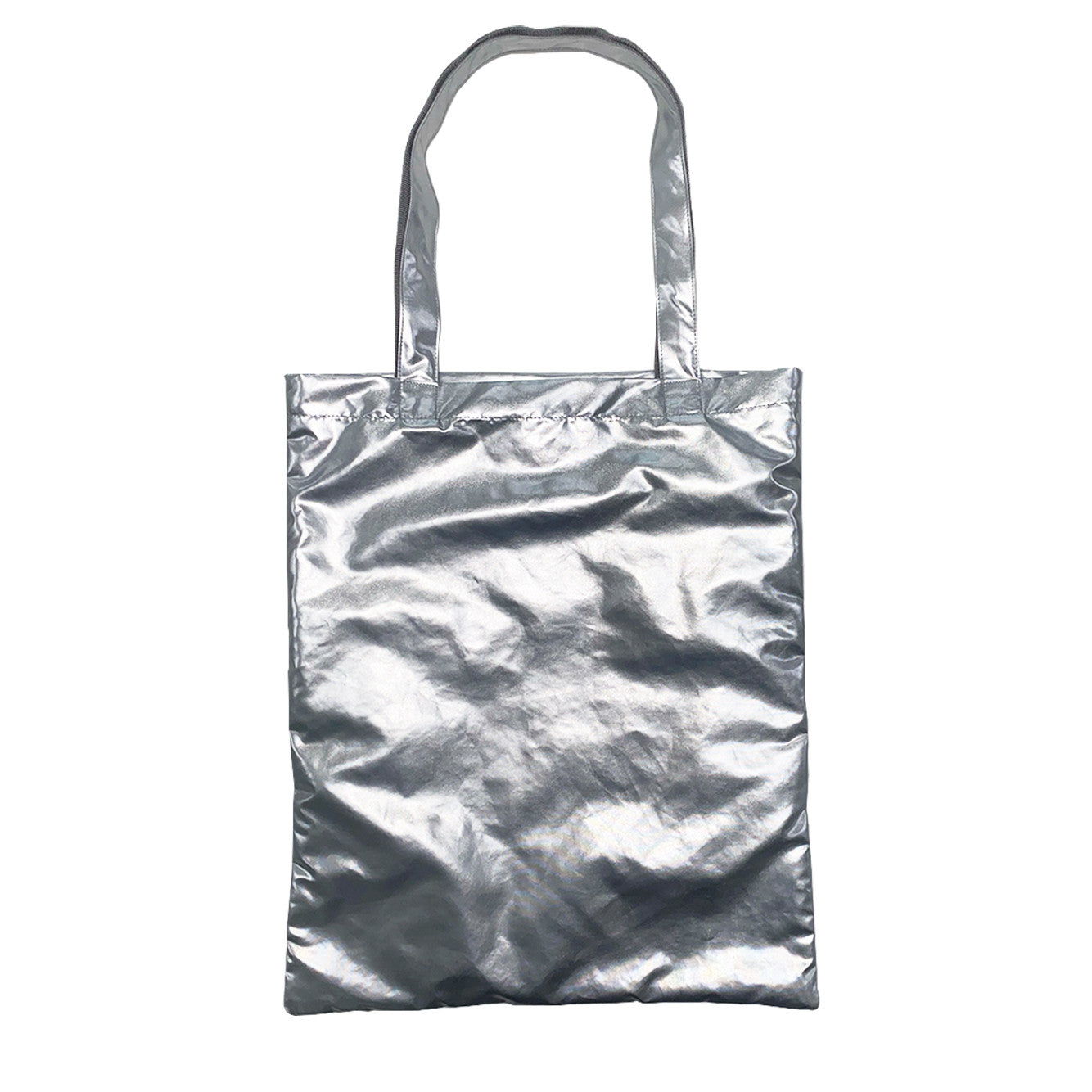 ARCMETAL TOTE BAG (SILVER) - IRREGULAR STUDIO 이레귤러 - CAVA LIFE