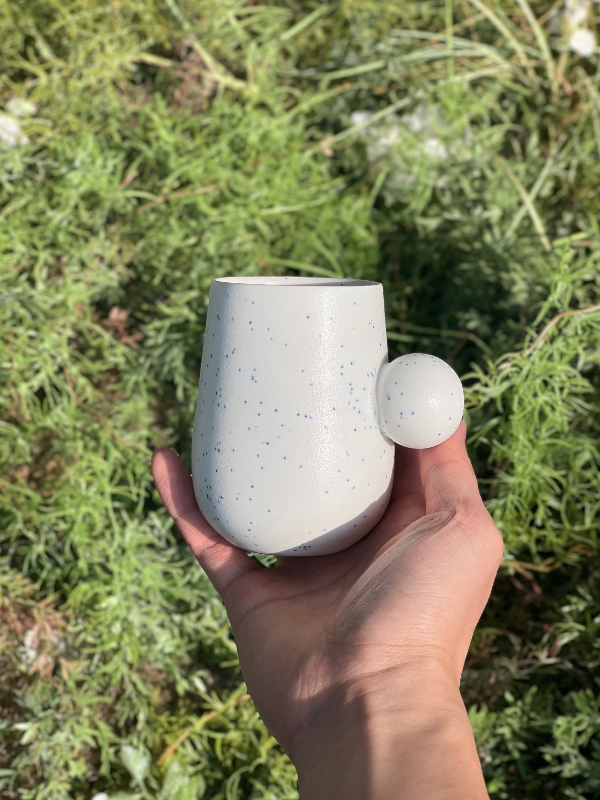 round ball mug - OBIUM ceramic 오비움 세라믹 - CAVA LIFE