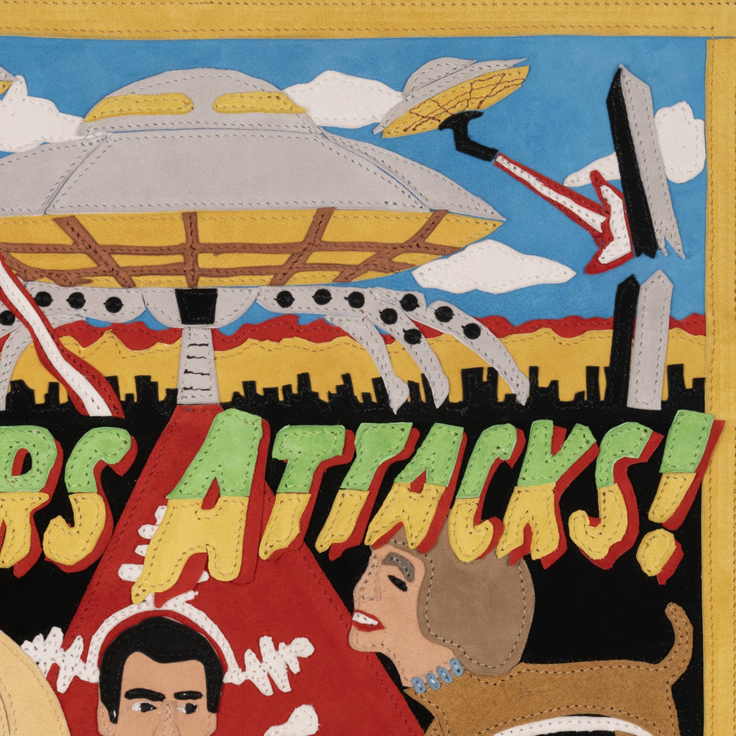 MARS ATTACKS ! : Leather Poster (Limited Edition)