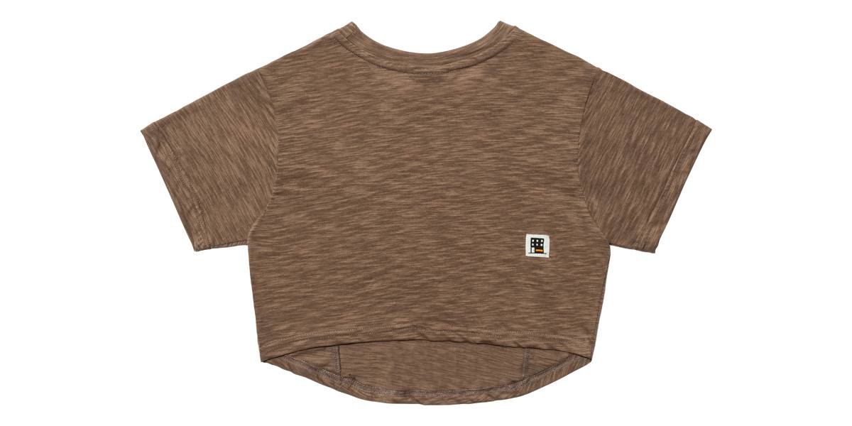 GATO CROP TOP (BROWN)