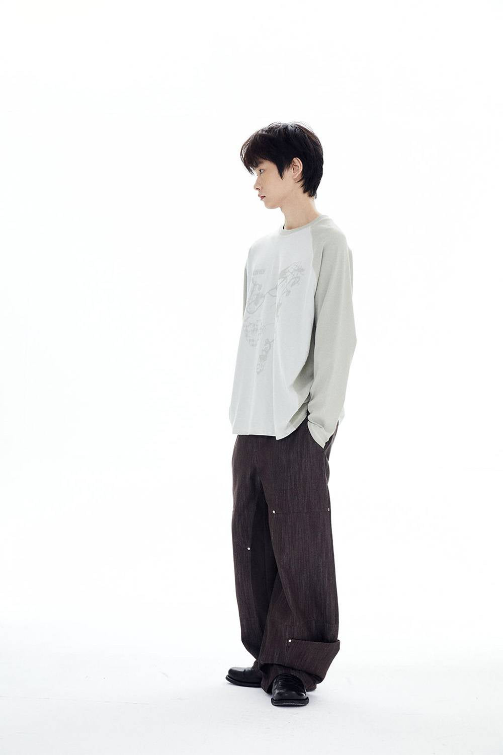 EHAESUN DRAWING TEE / GREEN