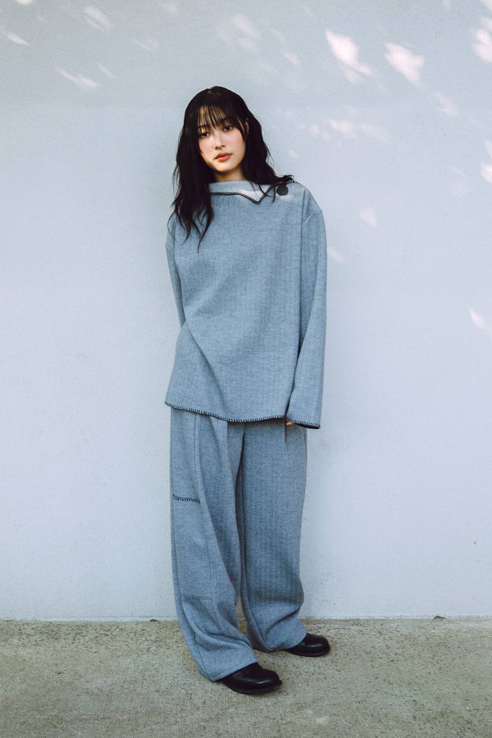 MELLOW KNIT PANTS / GRAY