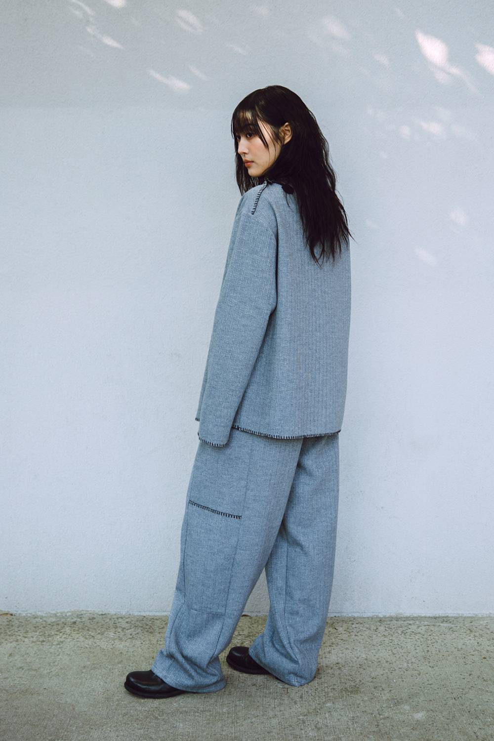 MELLOW KNIT PANTS / GRAY