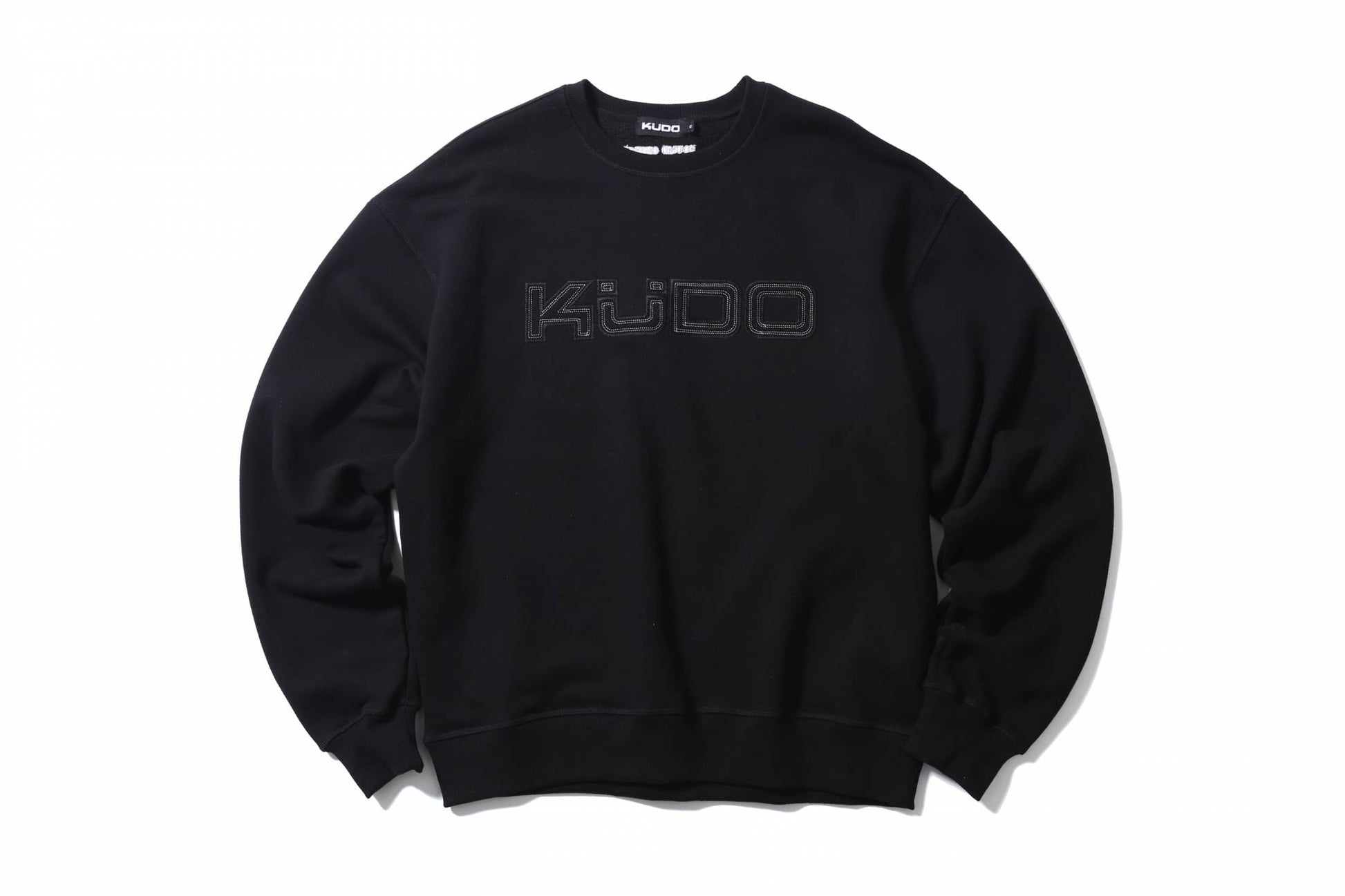 Sweatshirt 001 KUEDO Foundation Series (Black) - KÜDO - CAVA LIFE