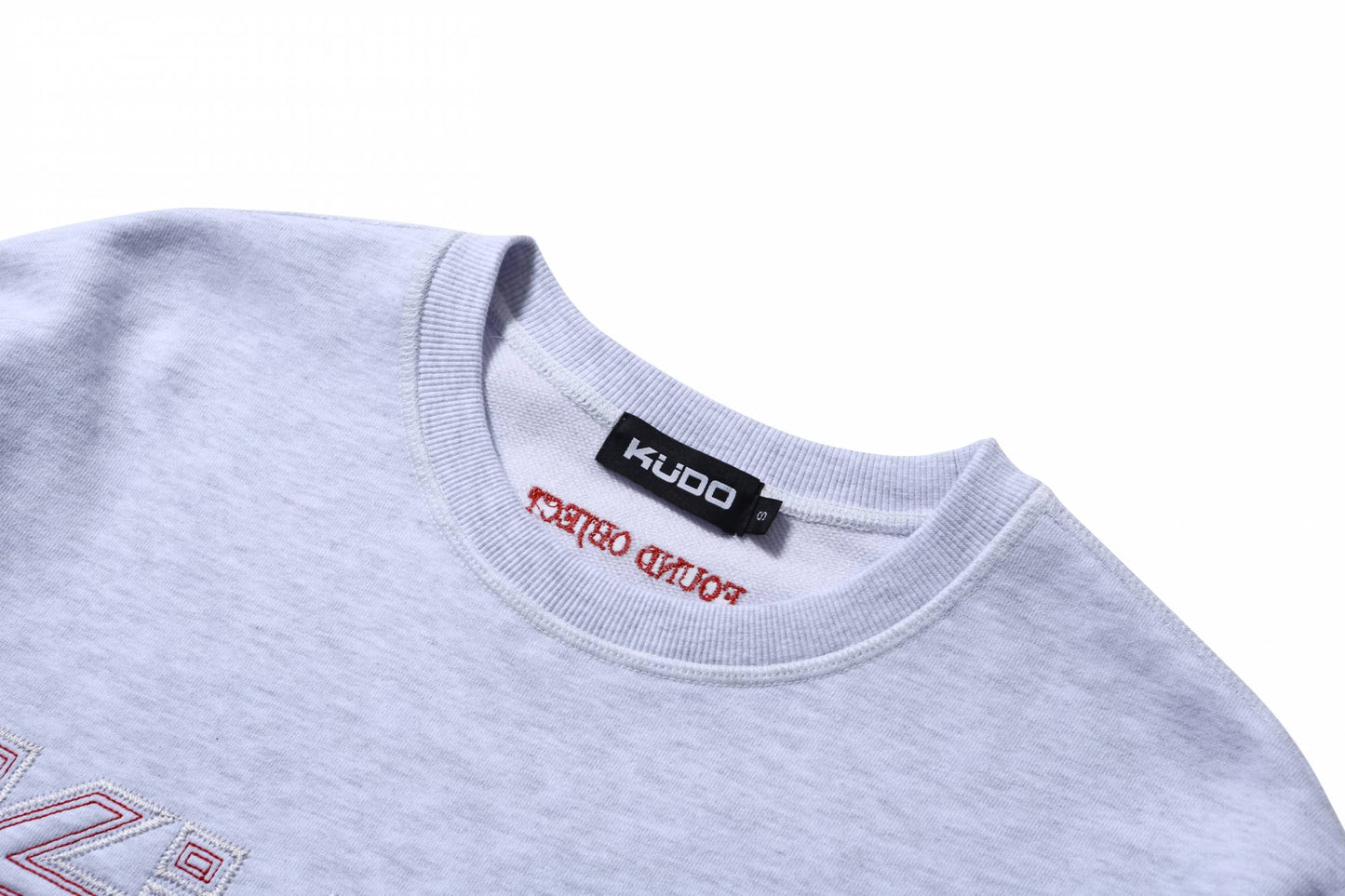 Sweatshirt 001 KUEDO Foundation Series (A/grey) - KÜDO - CAVA LIFE