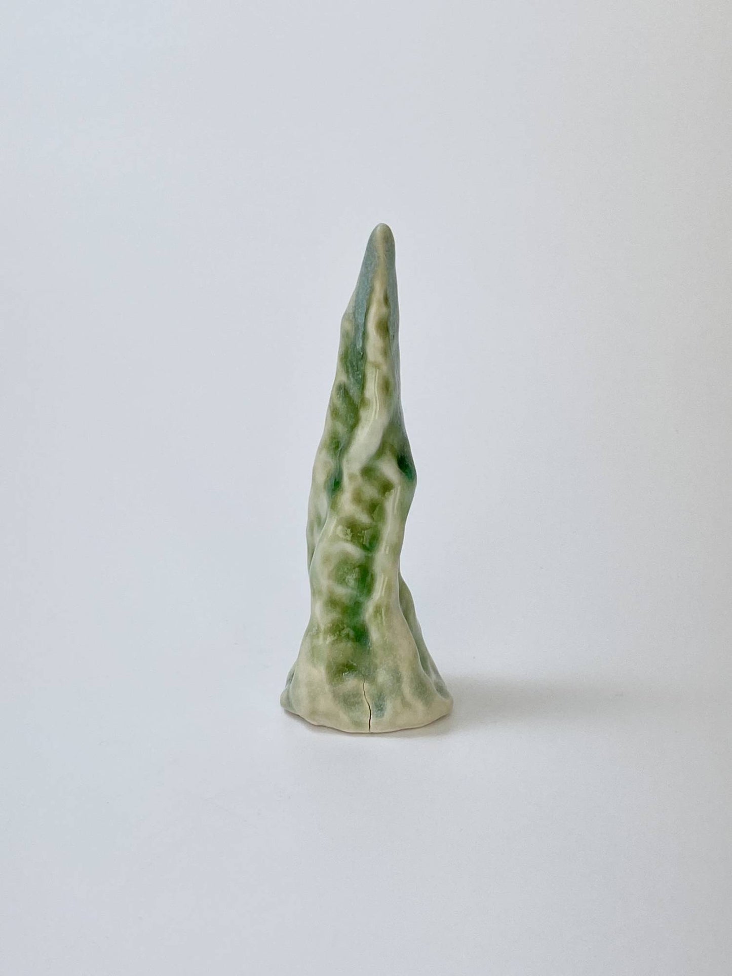 Horn of Unicorn - Emerald glassy green