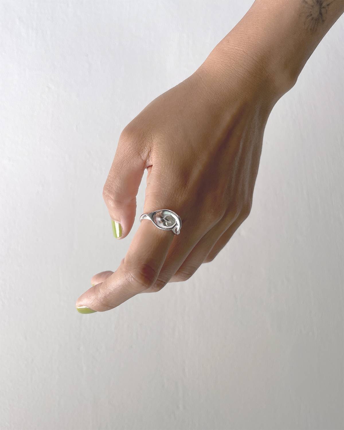 calla lily ring