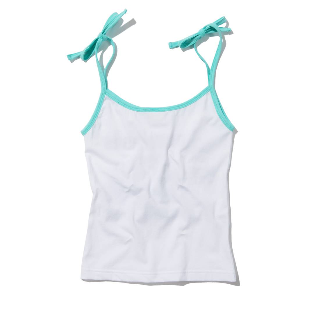 DANGEROUS CROP SLEEVELESS (WHITE MINT)