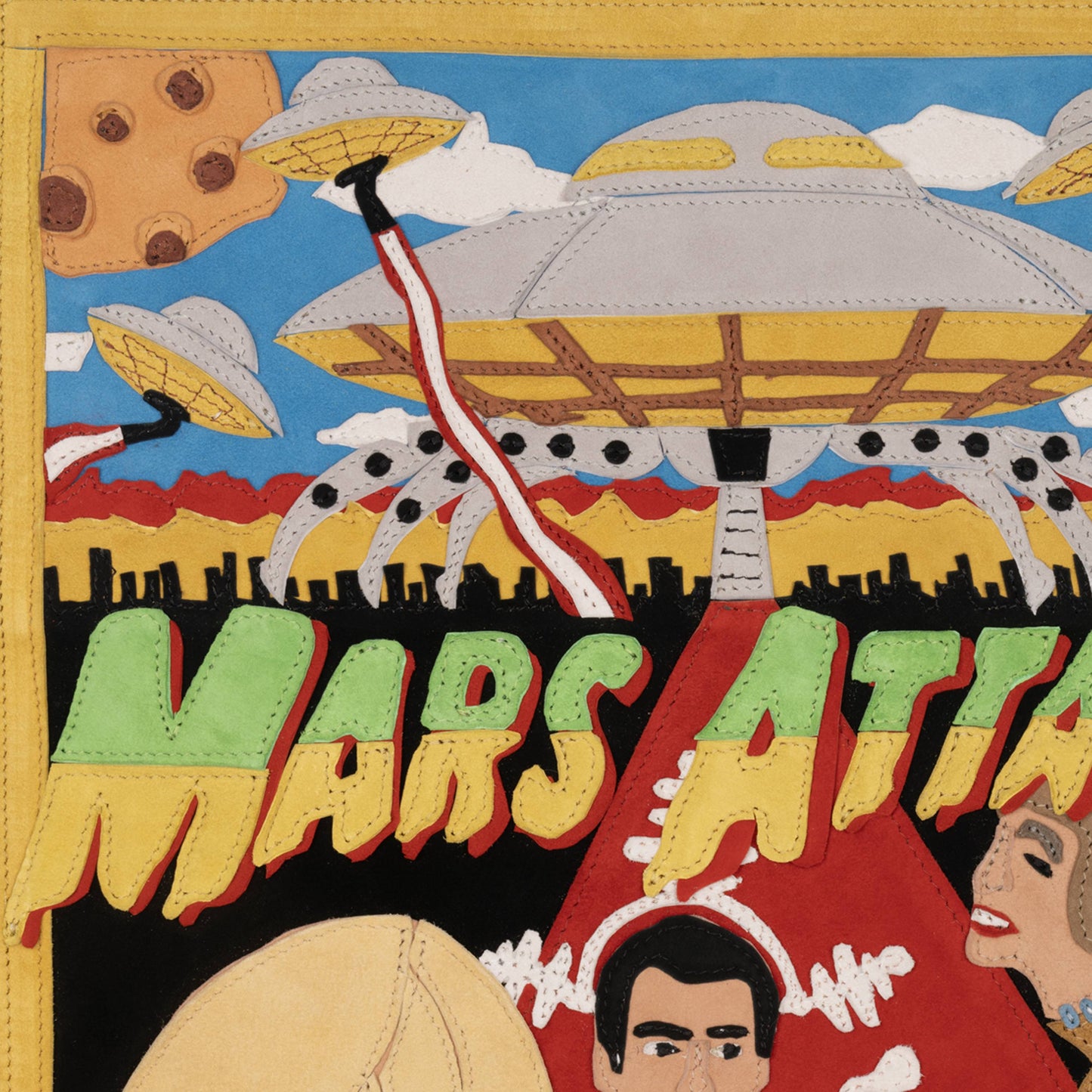 MARS ATTACKS ! : Leather Poster (Limited Edition)