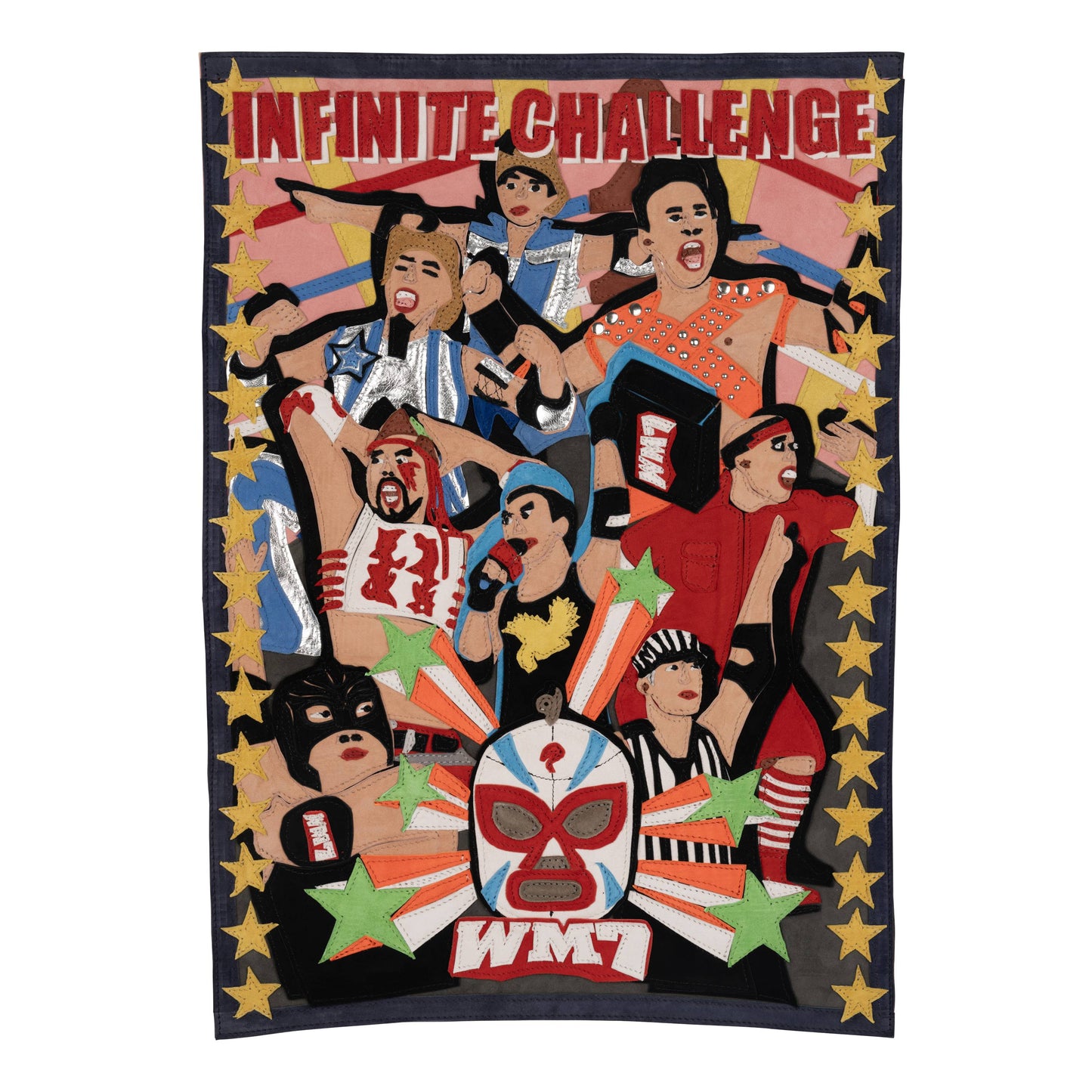 INFINITE  CHALLENGE(WM7) : Leather Poster (Limited Edition)