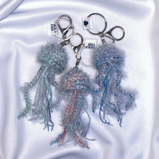 Jellyfish Keyring