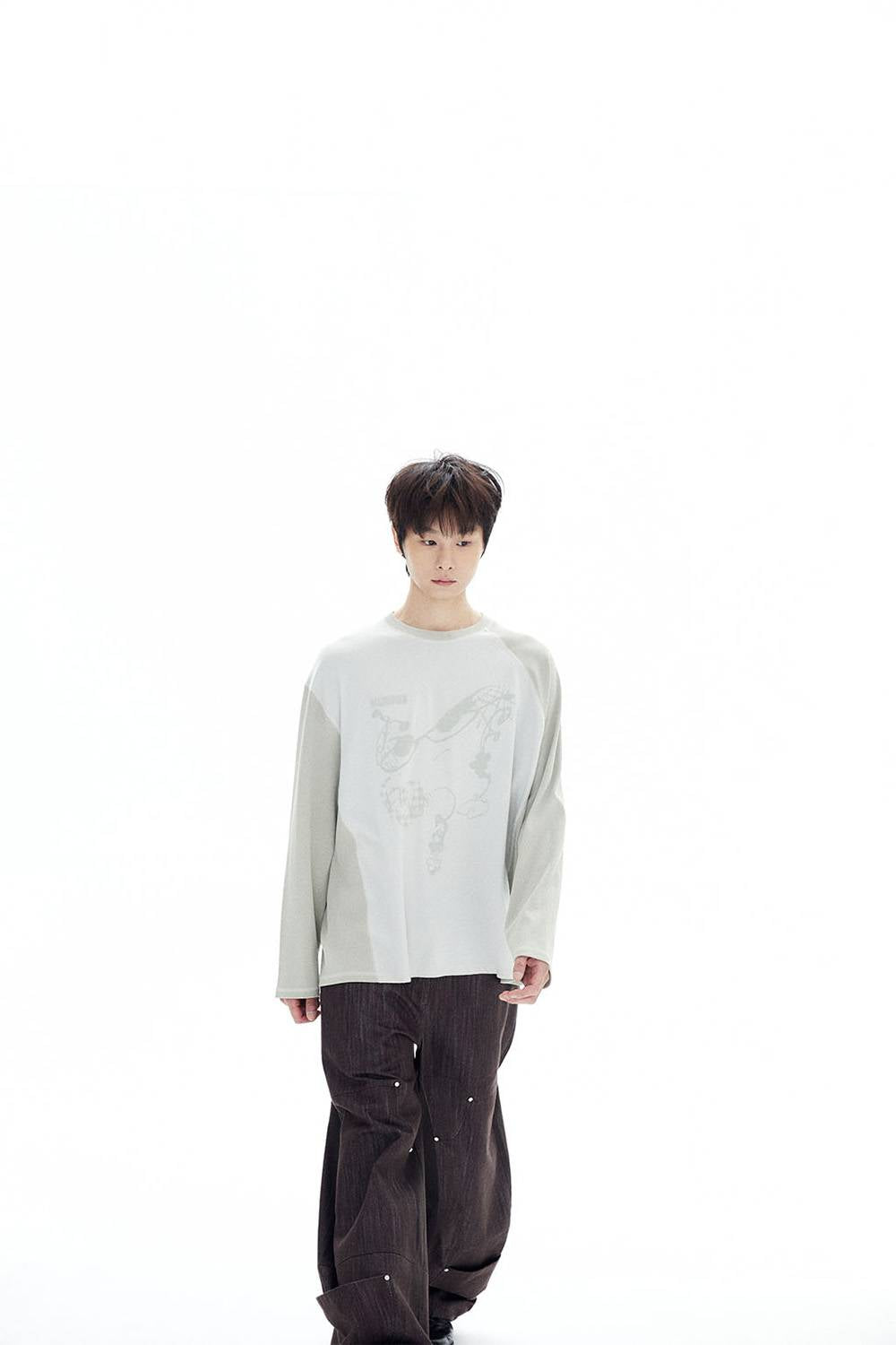 EHAESUN DRAWING TEE / GREEN