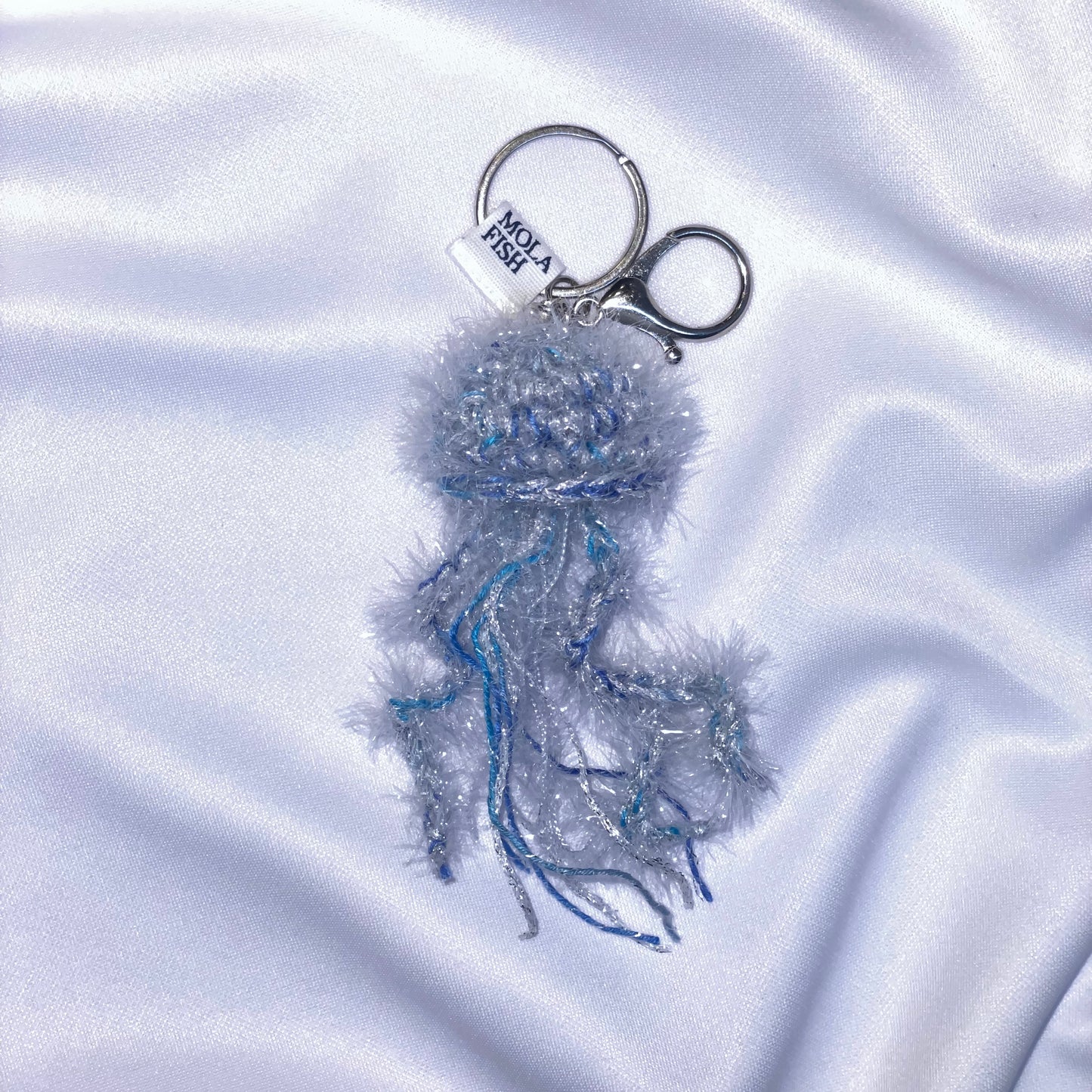 Jellyfish Keyring