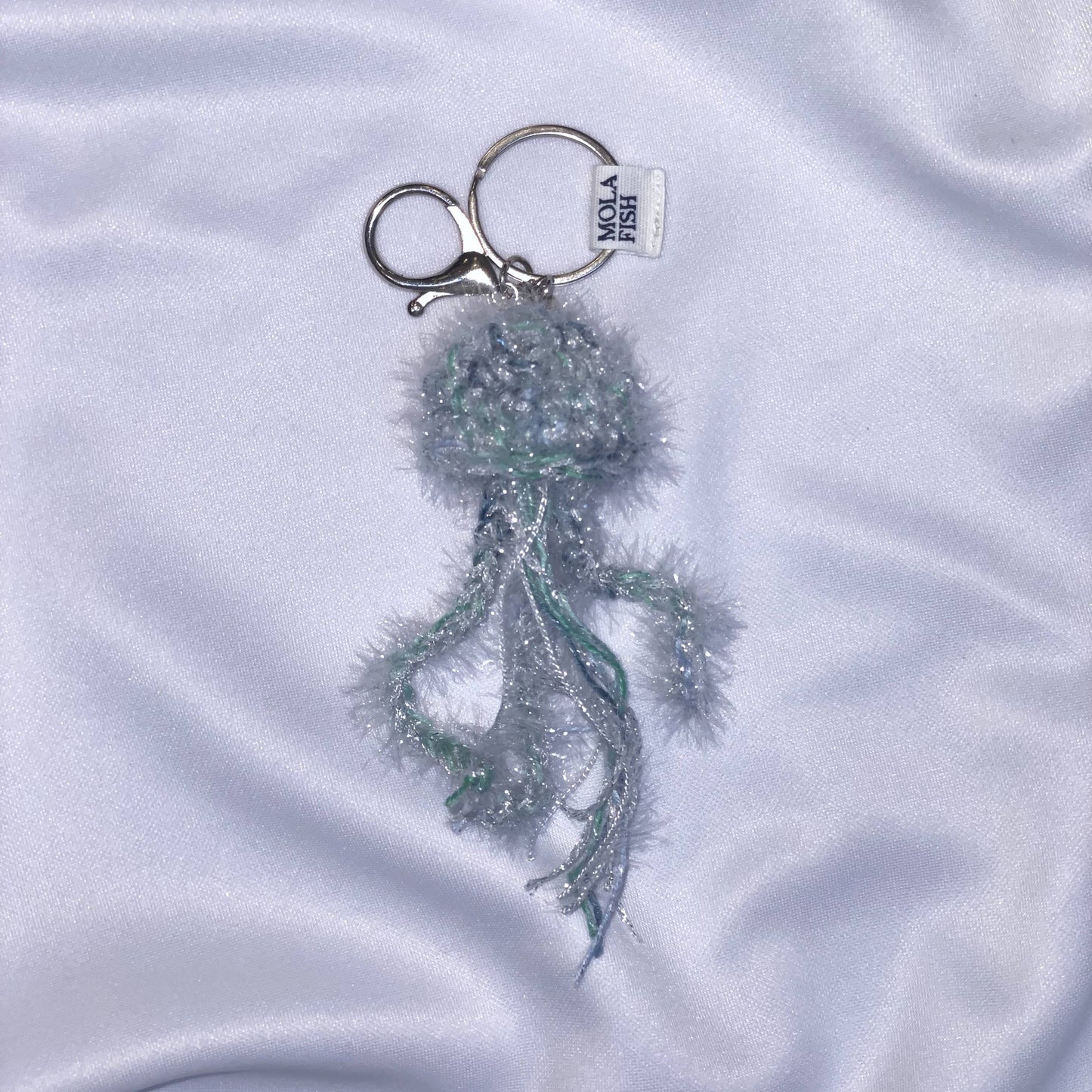 Jellyfish Keyring