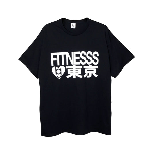 GB Mouth Fitness Love 東京 T-Shirt Black - KIZIP 키집 - CAVA LIFE