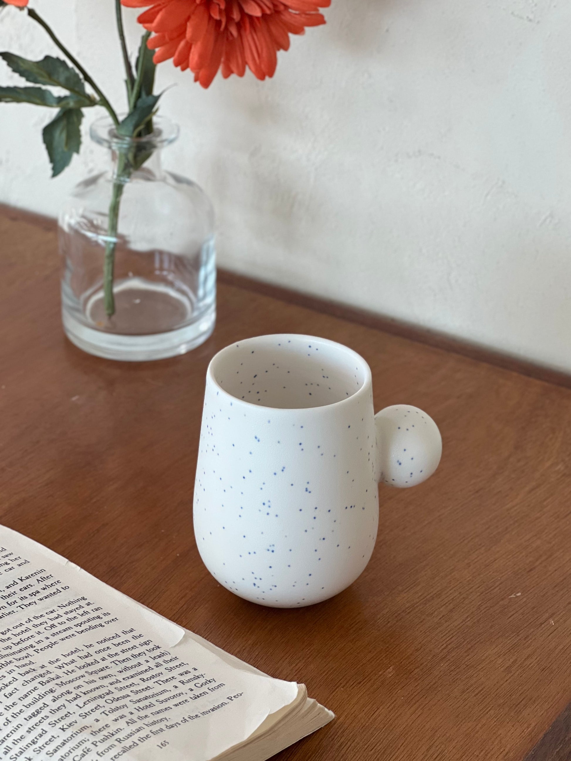 round ball mug - OBIUM ceramic 오비움 세라믹 - CAVA LIFE