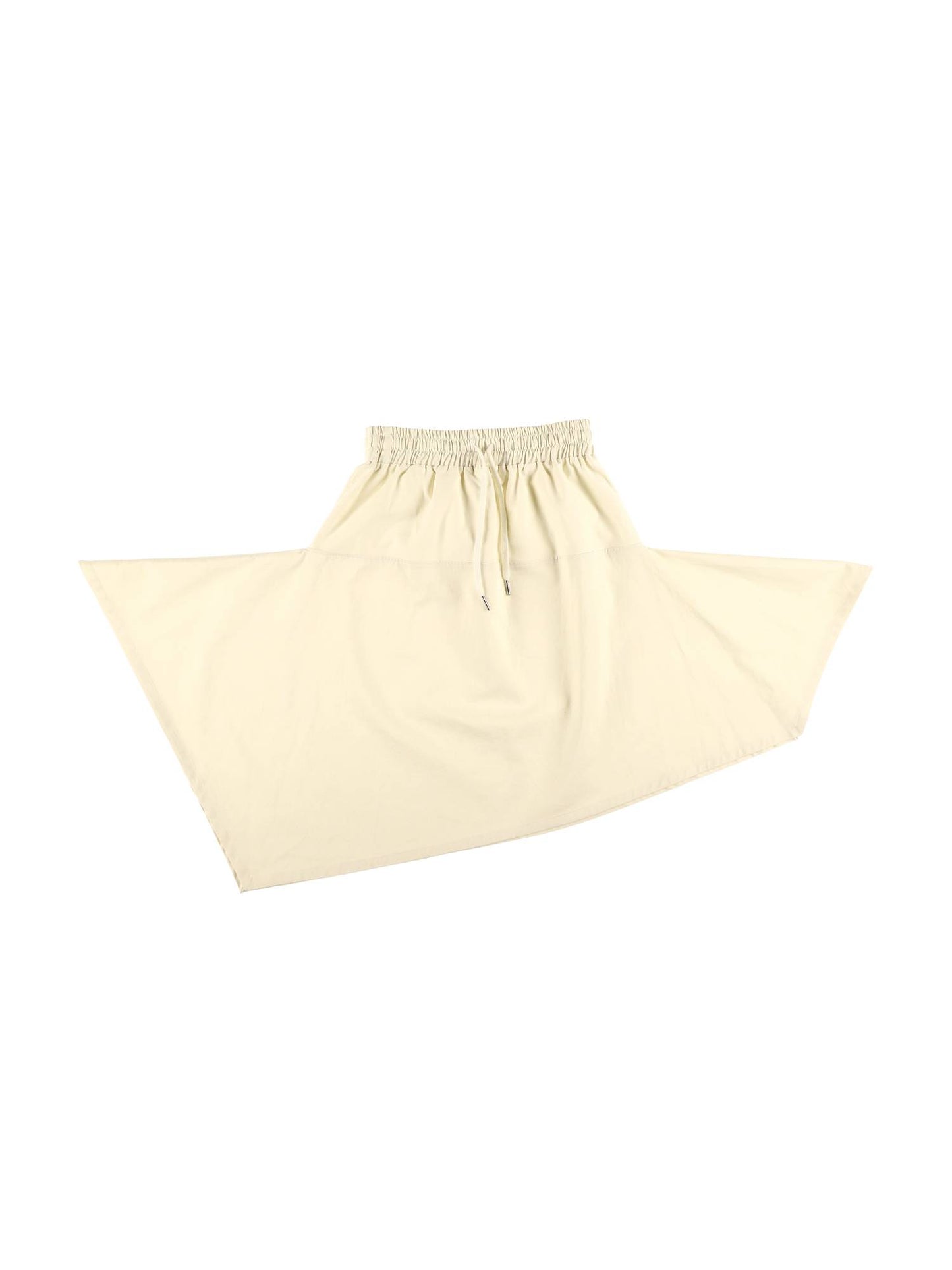 SQUARE YOKE SKIRT (LIGHT YELLOW)