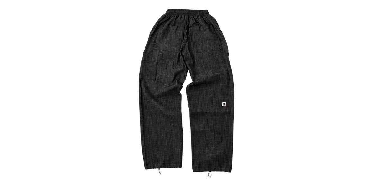 NUMBER EIGHT WIDE CARGO PANTS (BLACK)