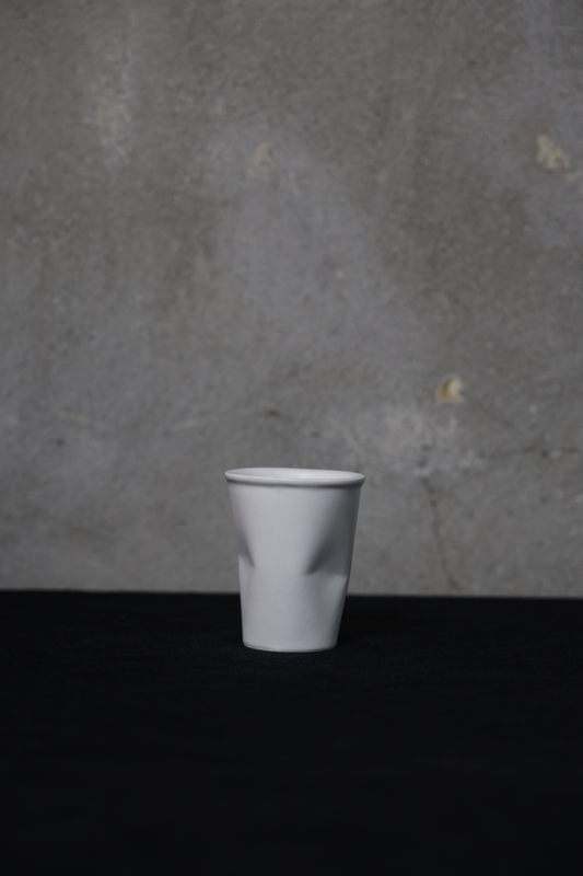 SAI distorted cup soft white small