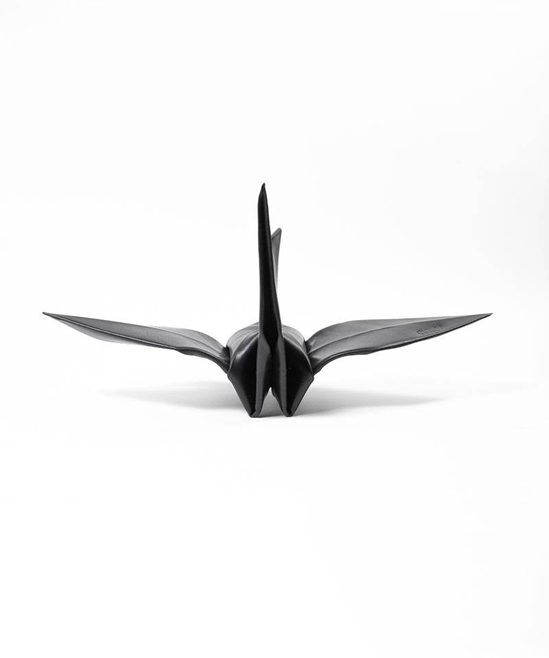 Leather Origami [ tsuru ]