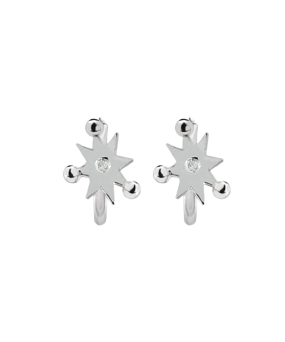 FLASH EARING l SILVER