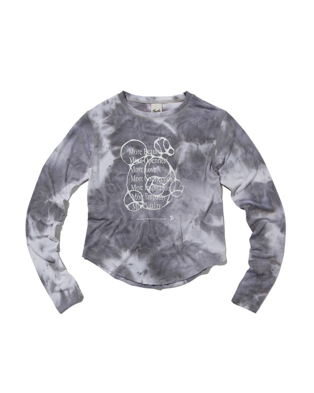 More Tie dye long-sleeved (GREY)