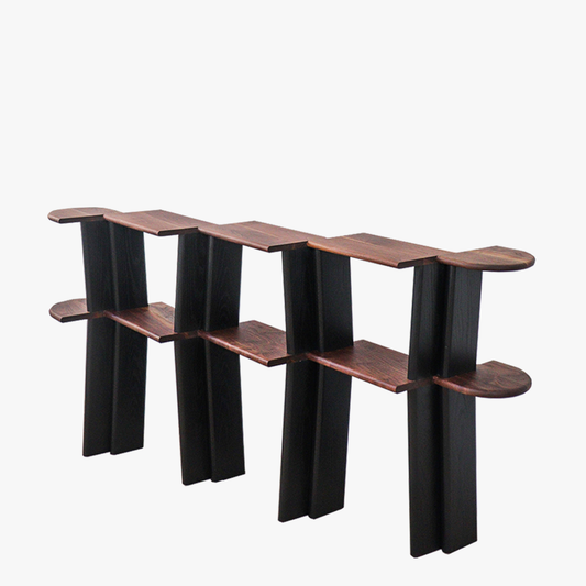 Pinar Shelf | Walnut, Black