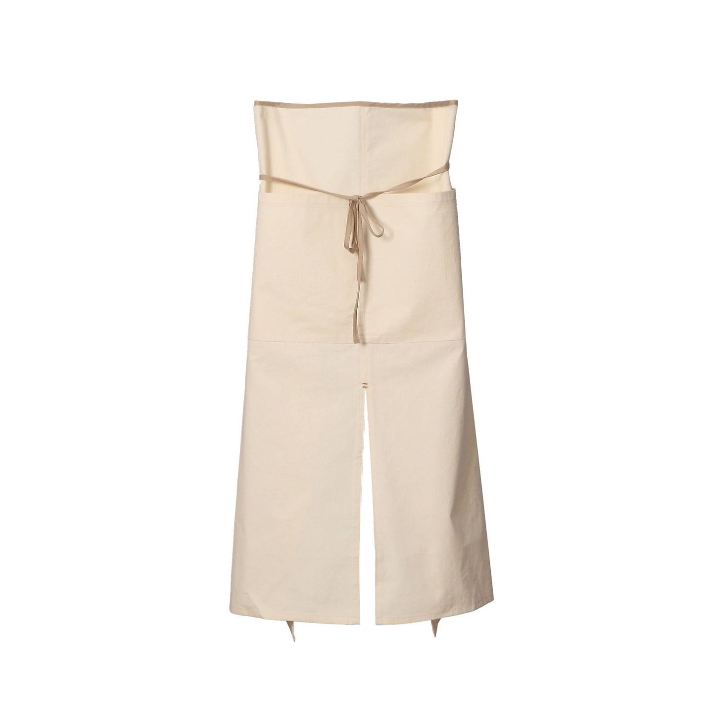 Half Apron L in Cream