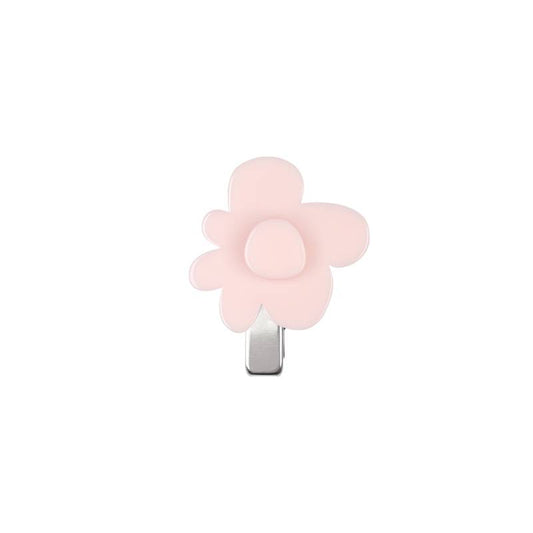 light pink flower hair clip (1pcs)