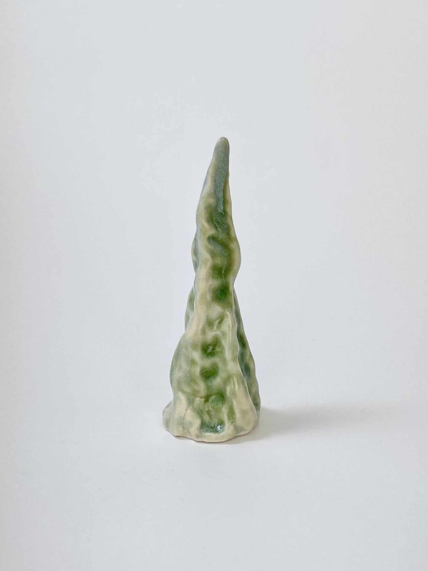 Horn of Unicorn - Emerald glassy green