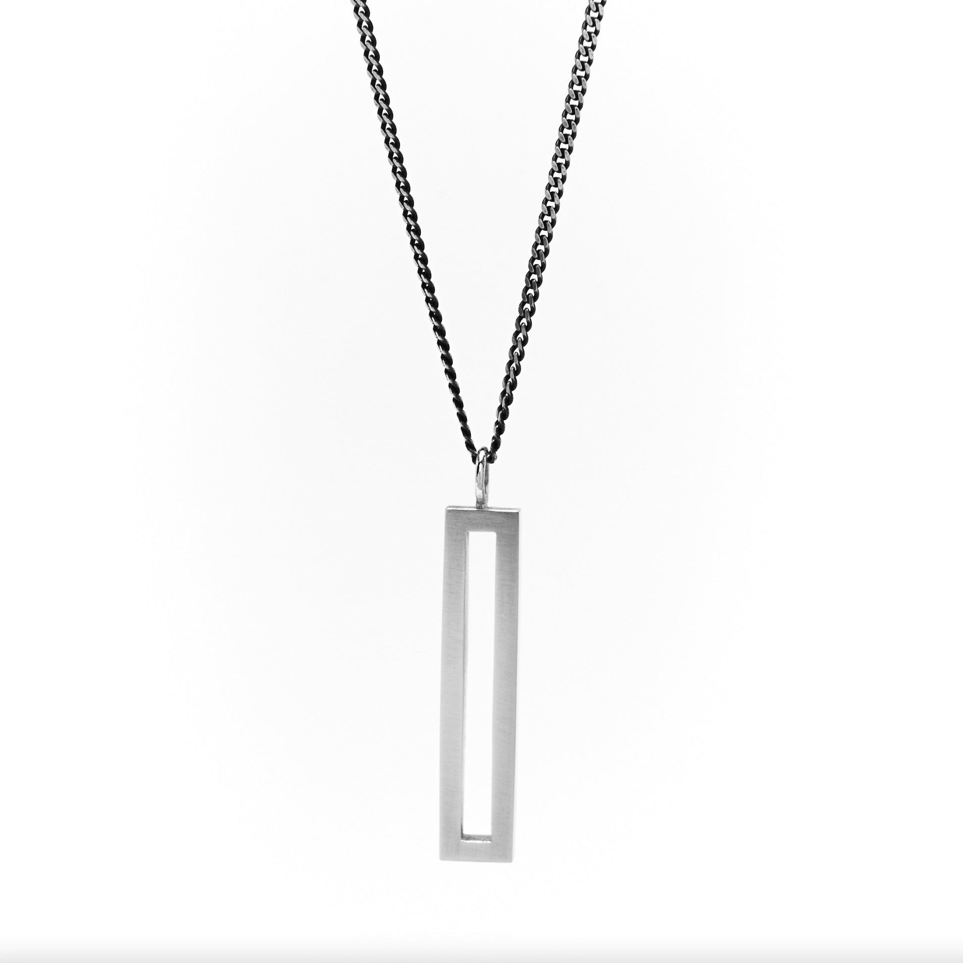 Bold line bar pendant - OVERTHELINE 오버더라인 - CAVA LIFE