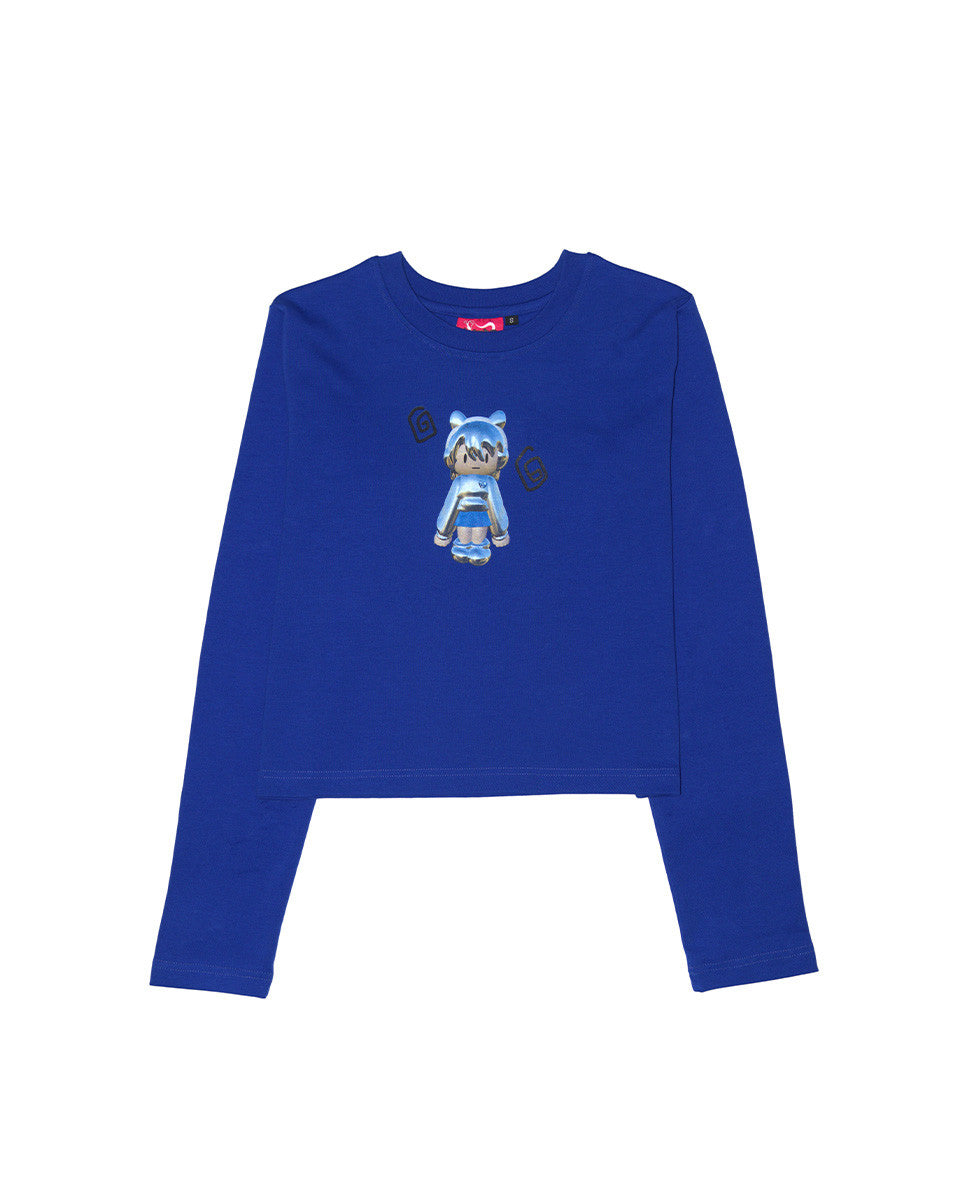 Kater Moji Long Sleeve BLUE - KATER 카터 - CAVA LIFE