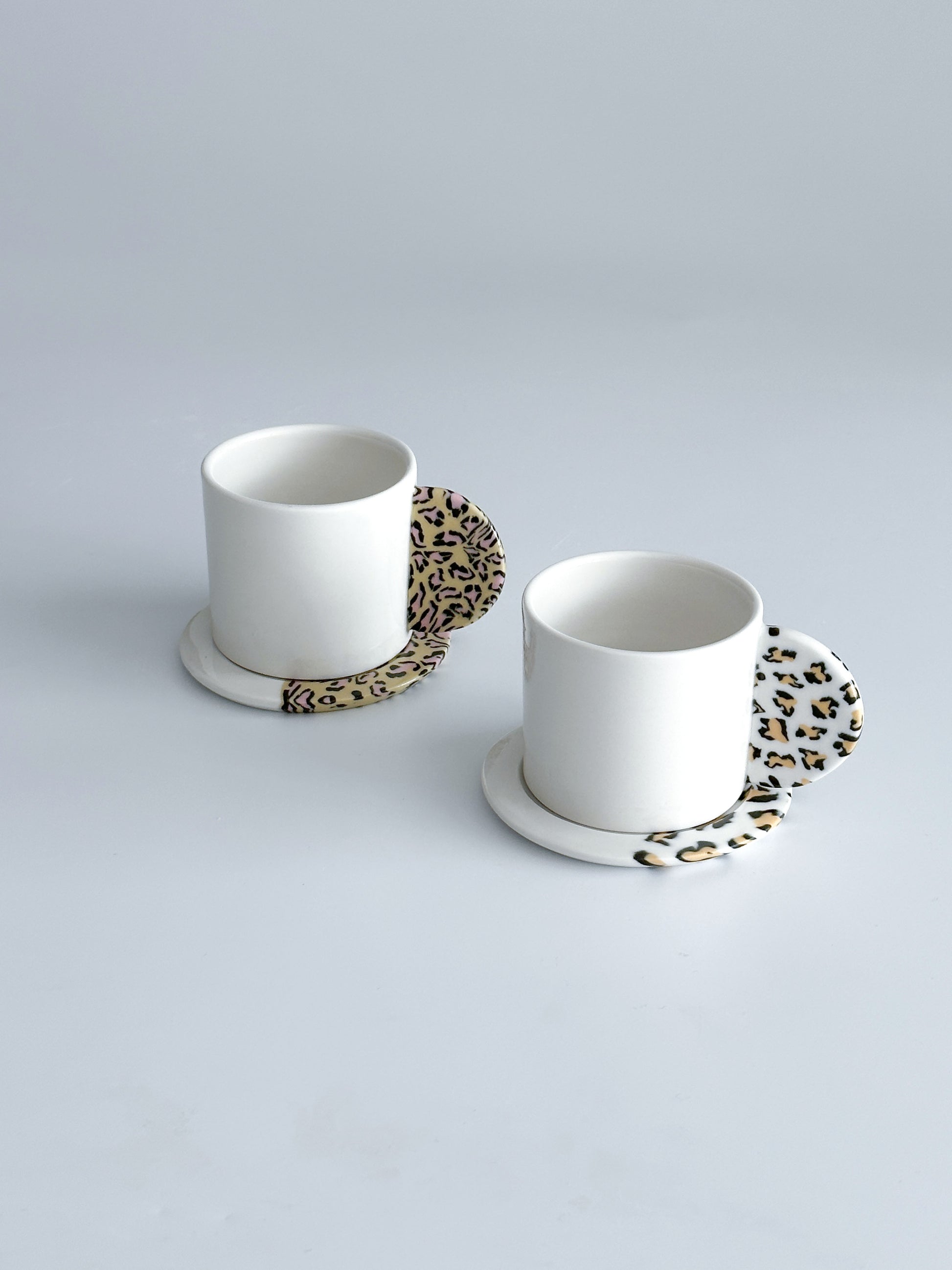 pattern mug & saucer 05 - NEURIT POTTERY 느릿 포터리 - CAVA LIFE